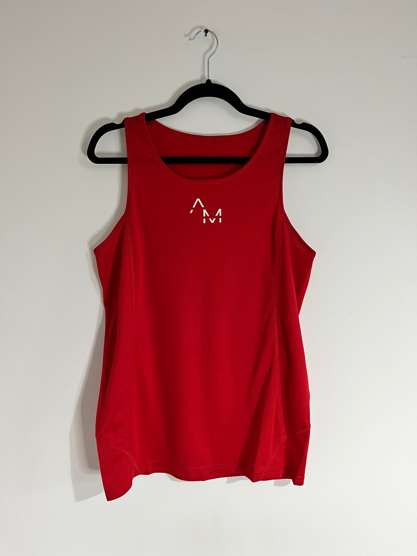 Red AM Active Vest (New Logo)