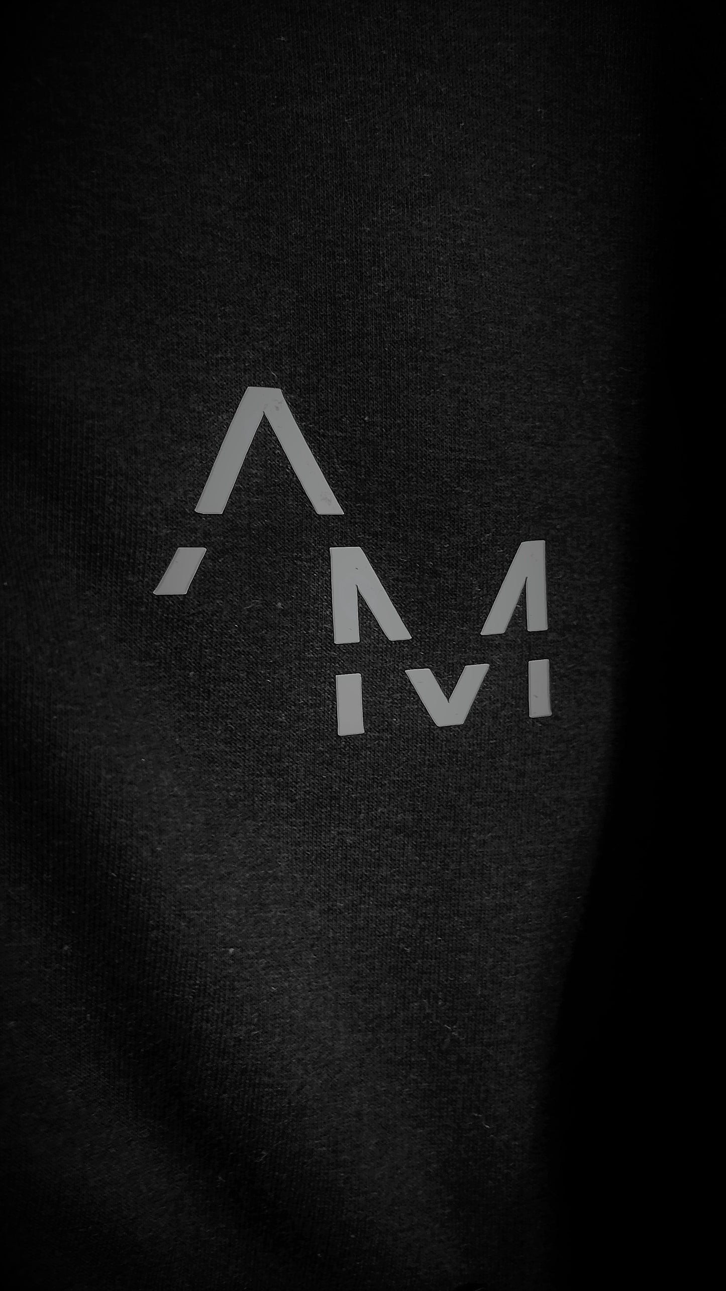 Black AM Slim Fit Zip Up Hoodie (New 2023 Logo)