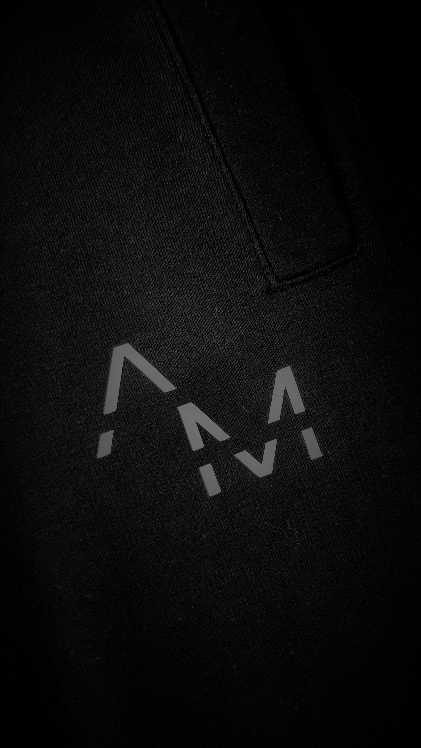 Black AM Joggers New Logo (2nd Run)