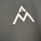 Black AM Active Tee Fitted (Bold Back Print)