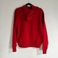 Red AM Slim Fit Zip Up Hoodie (New 2023 Logo)