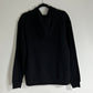 Black Hoodie With Bold Front AM Logo