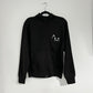 Black AM Slim Fit Zip Up Hoodie (New 2023 Logo)