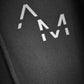 Black Hoodie With Bold Front AM Logo
