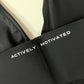 Black AM Full Length Leggings (New Logo)
