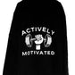 Original AM Logo White Hoodie (BIG Back Logo)